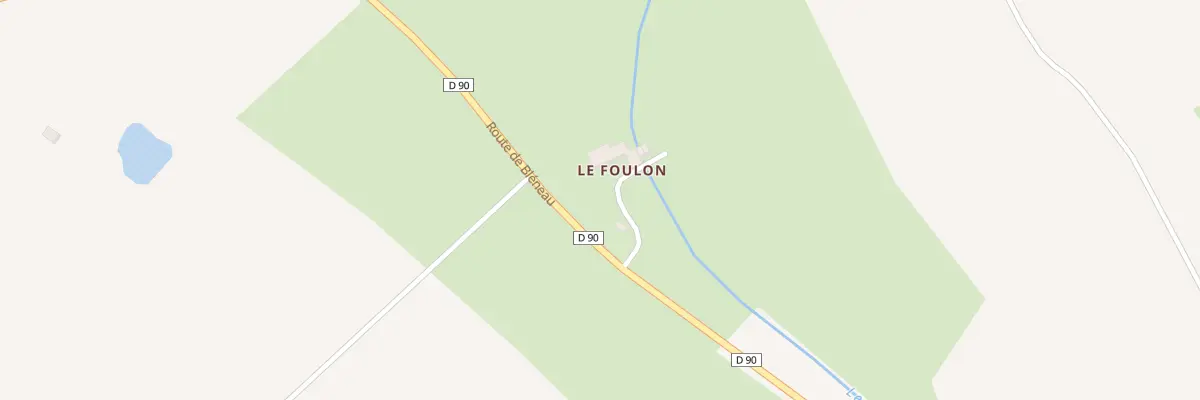 Plan du 153 Le Foulon à Saint-Martin-des-Champs