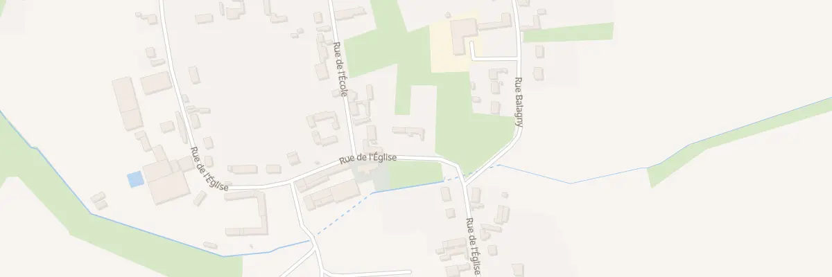 Plan du 259 Rue de l’Eglise à Flavy-le-Meldeux