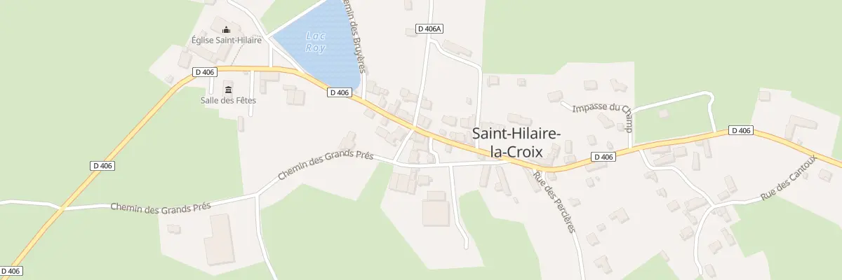 Plan du 5081 Le Bourg à Saint-Hilaire-la-Croix
