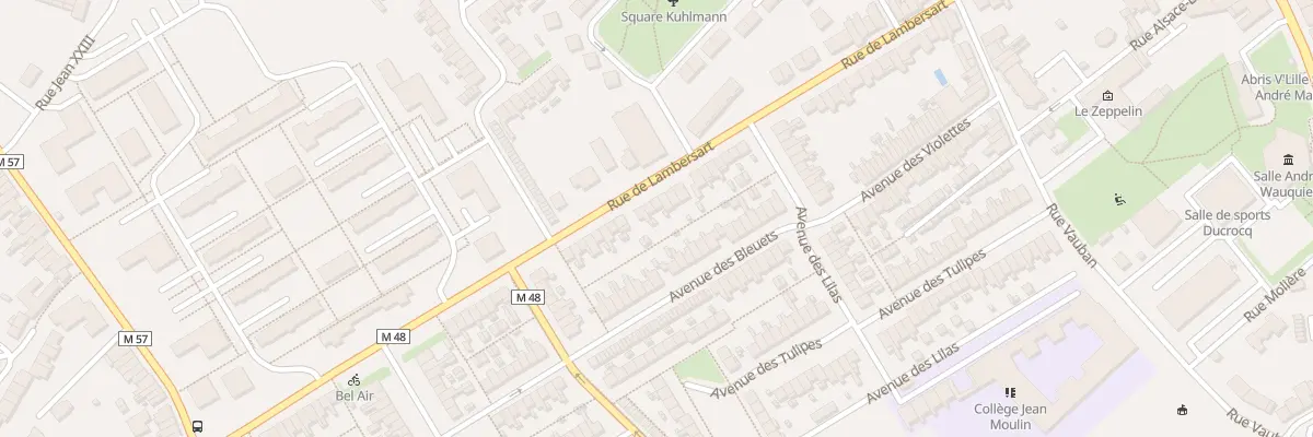 Plan du 79 Rue de Lambersart à Saint-André-lez-Lille