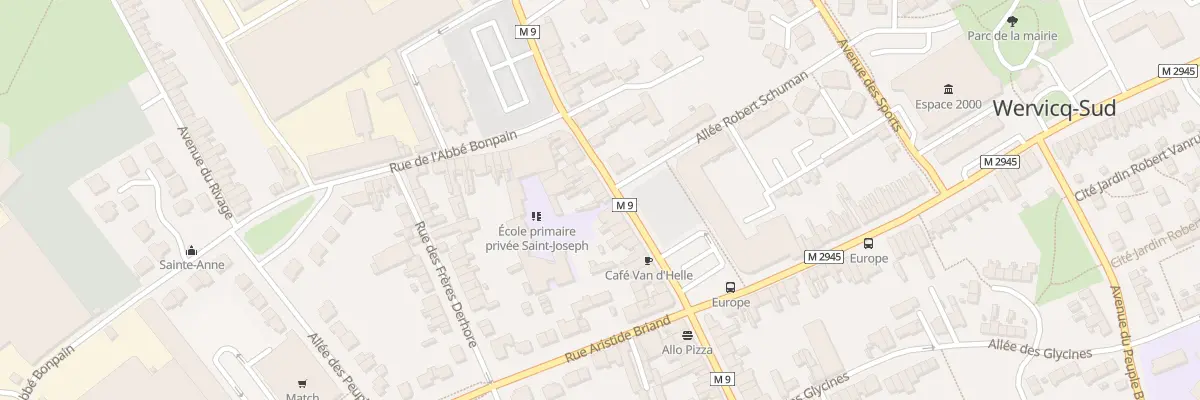 Plan du 62 Rue de l’Industrie à Wervicq-Sud