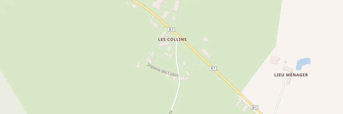 Plan du 8 Chem des Collins à Limoise