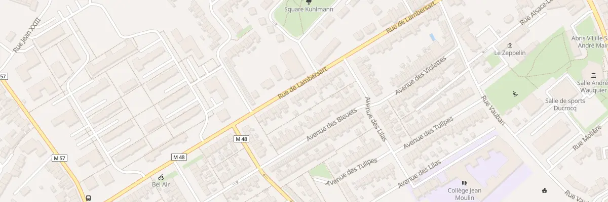 Plan du 77 Rue de Lambersart à Saint-André-lez-Lille