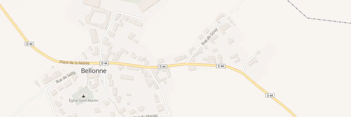 Plan du 13 Rue d’Estrées à Bellonne