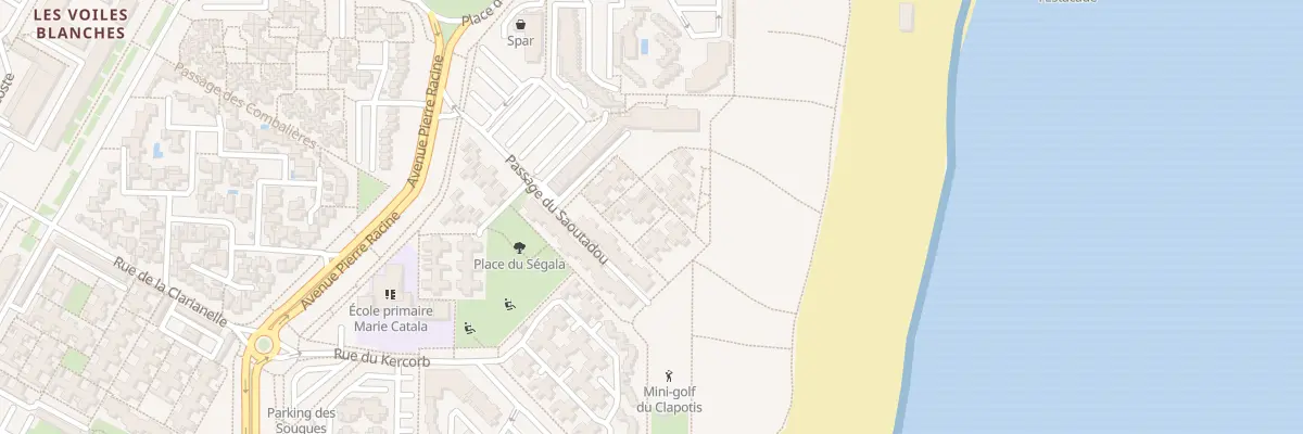 Plan du 44 Res Les Sigalieres à Leucate