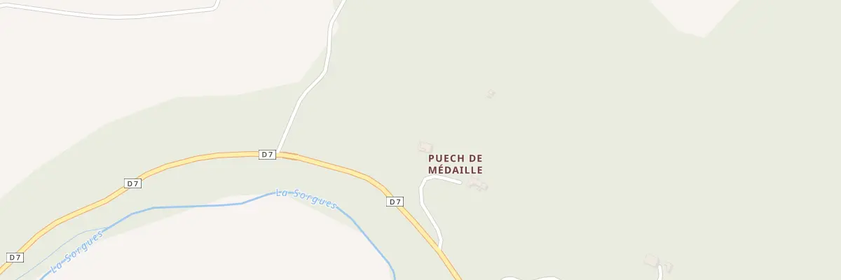 Plan du 5101 Puech de Medaille à Marnhagues-et-Latour