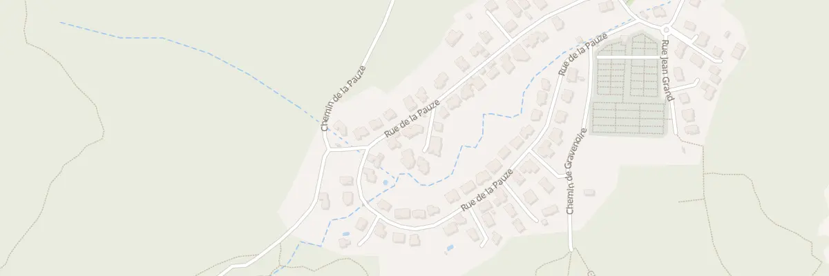 Plan du 33 Rue de la Pauze à Royat