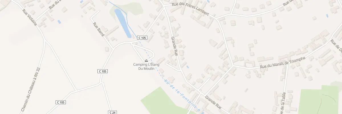 Plan du 349 Gr Grande Rue à Salency