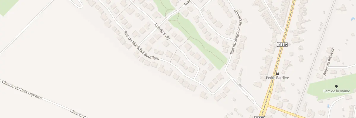 Plan du 14 Rue du Maréchal Boufflers à Wattignies