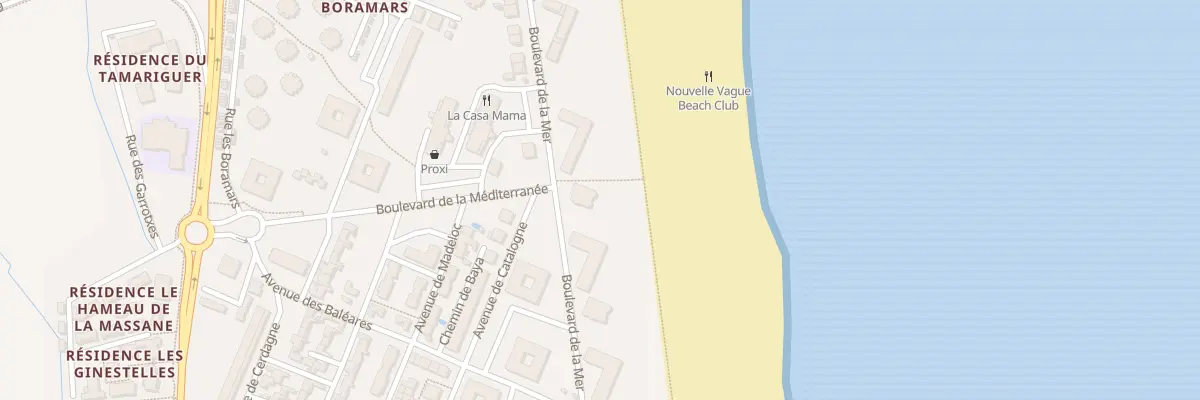 Plan du 9001 Res La Massane à Argelès-sur-Mer