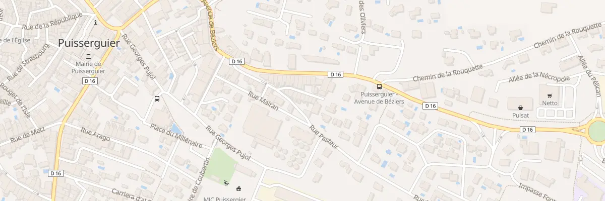 Plan du 10 Rue du Doc Roux à Puisserguier