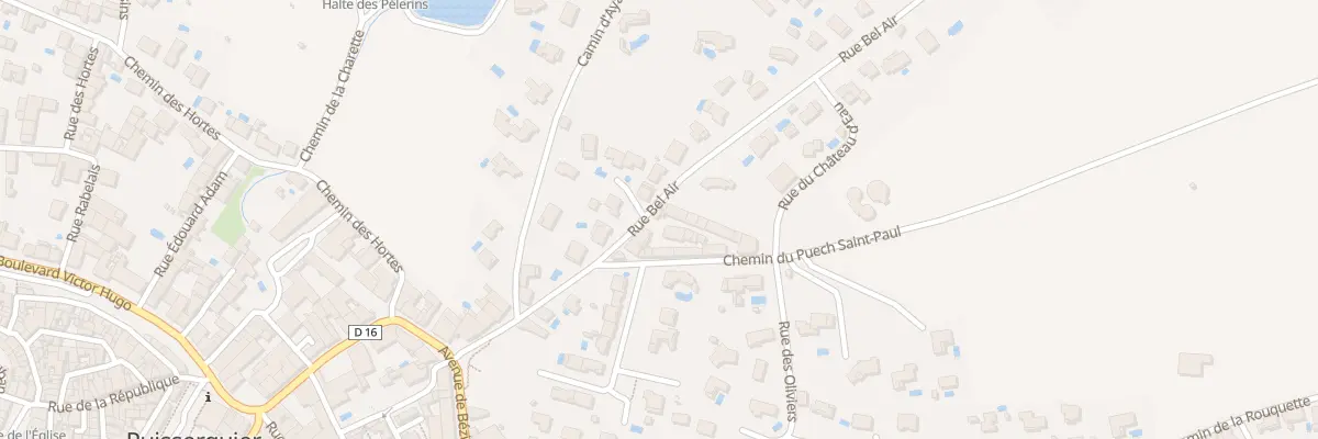 Plan du 24 Rue du Bel Air à Puisserguier