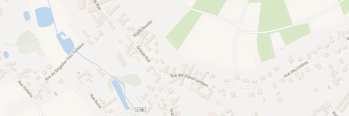 Plan du 11 Rue des Frères Lambert à Salency