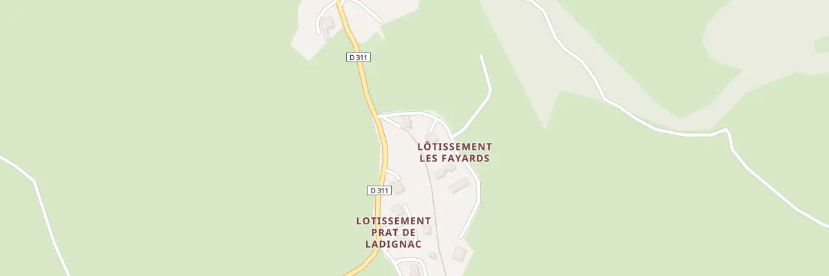 Plan du 6025 Lot Communal les Fayards à Anterrieux