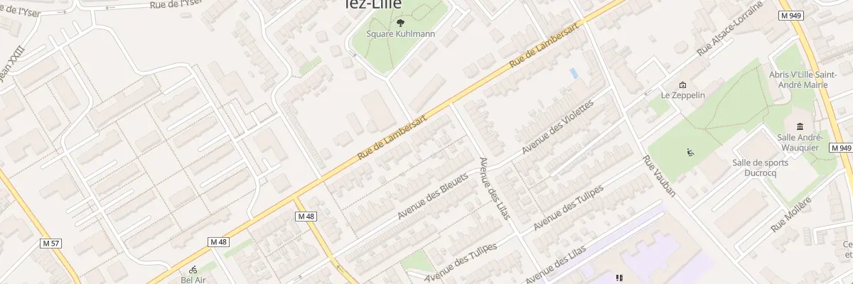 Plan du 67 Rue de Lambersart à Saint-André-lez-Lille