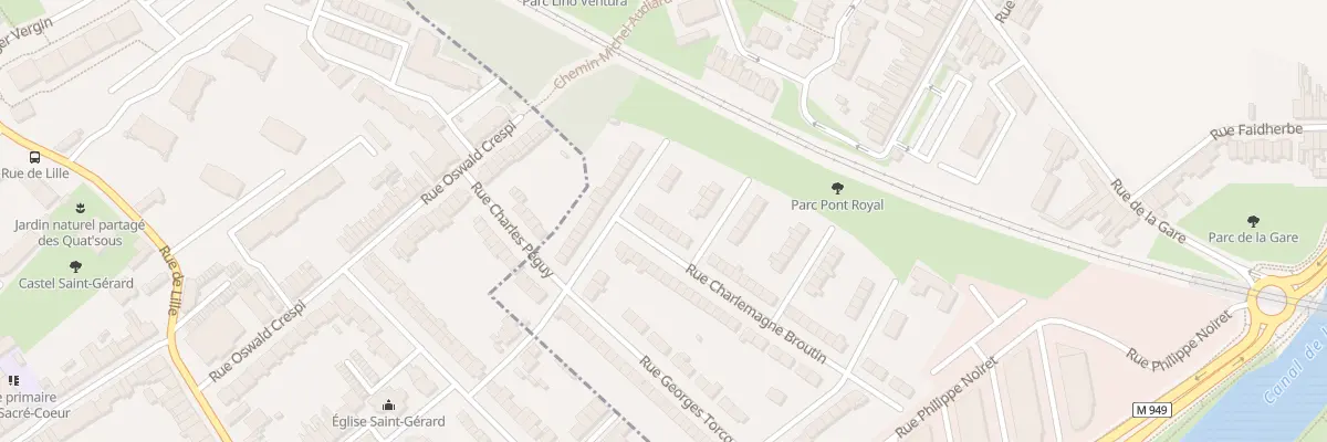 Plan du 5 Rue Charlemagne Broutin à Saint-André-lez-Lille