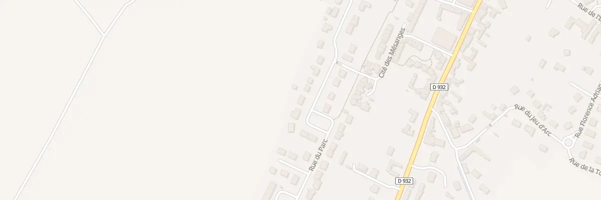 Plan du 20 Rue du Parc à Guiscard