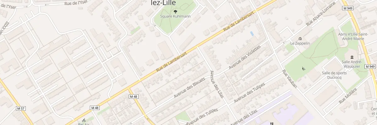 Plan du 65 Rue de Lambersart à Saint-André-lez-Lille