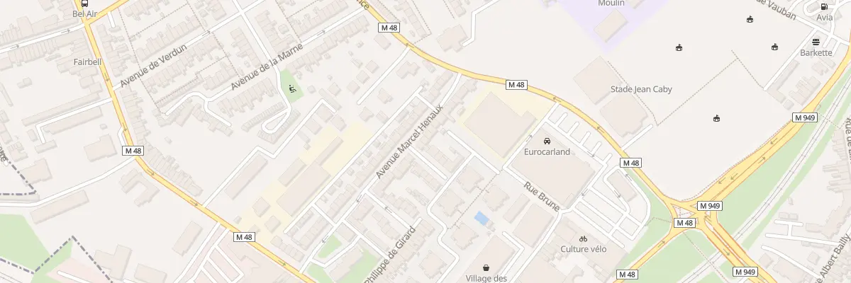 Plan du 26 Av Marcel Hénaux à Saint-André-lez-Lille