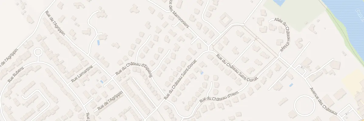 Plan du 18 Rue du Château Saint-Donat à Wambrechies