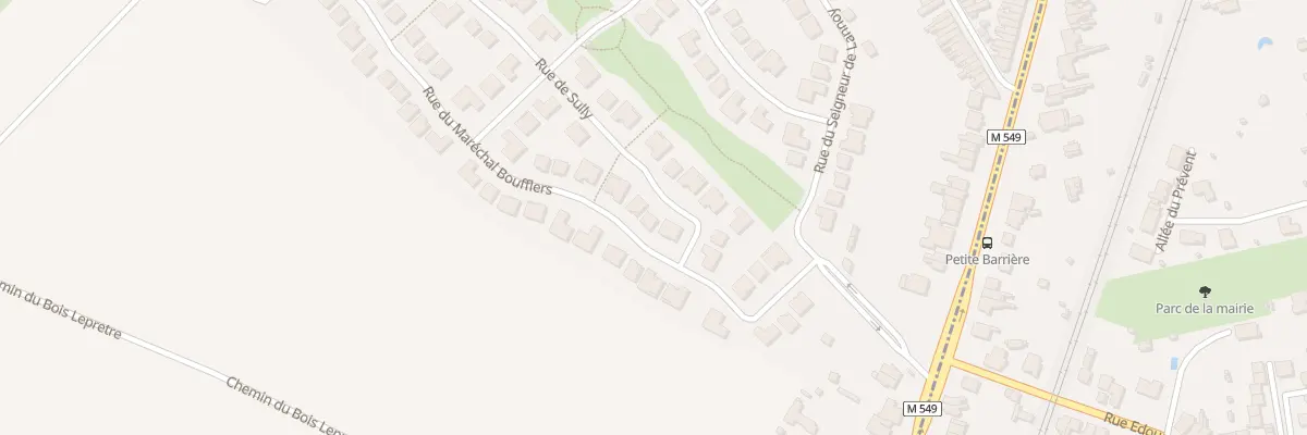 Plan du 10 Rue du Maréchal Boufflers à Wattignies