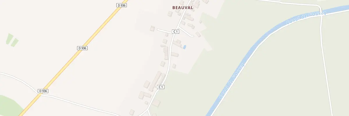Plan du 35B Beauval à Neufchelles