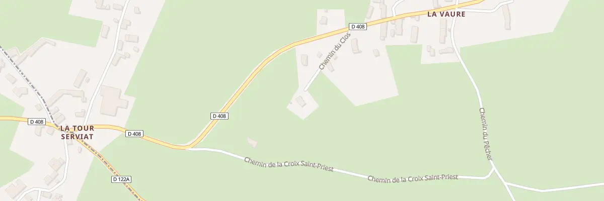 Plan du 3 Che du Clos - Lavaure à Montcel