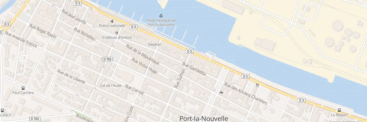 Plan du 26 Rue Suffren à Port-la-Nouvelle