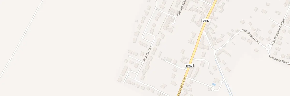 Plan du 28 Rue du Parc à Guiscard