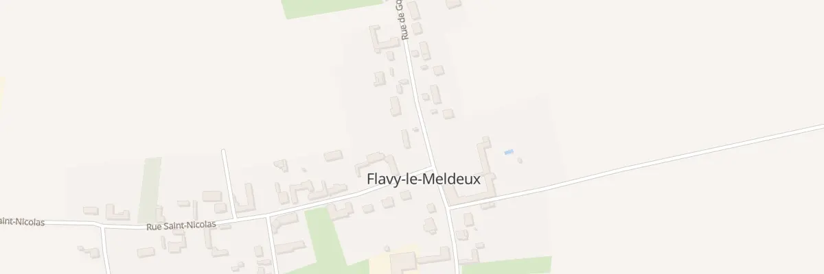 Plan du 38 Rue de Golancourt à Flavy-le-Meldeux