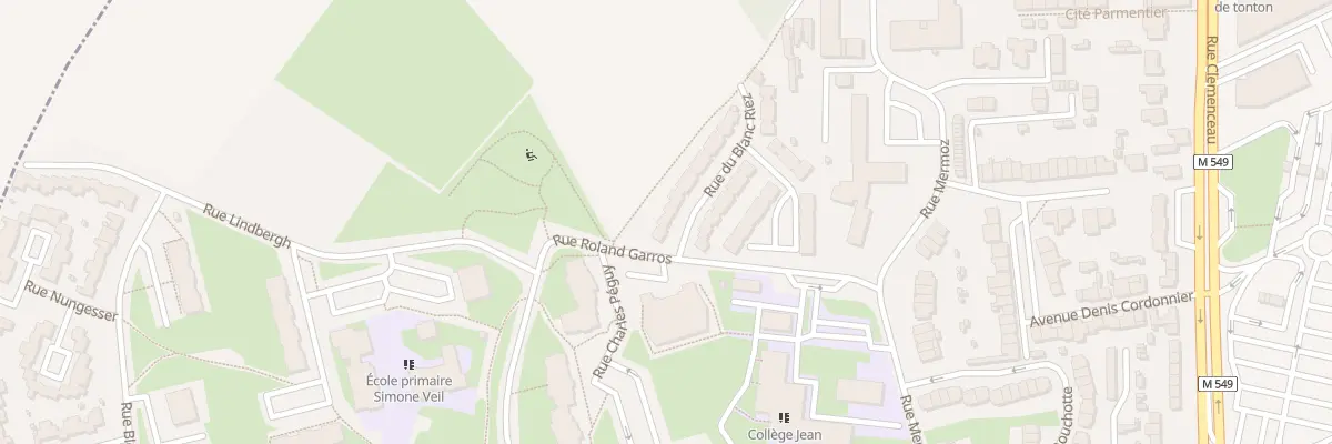Plan du 3 Rue du Blanc Riez à Wattignies