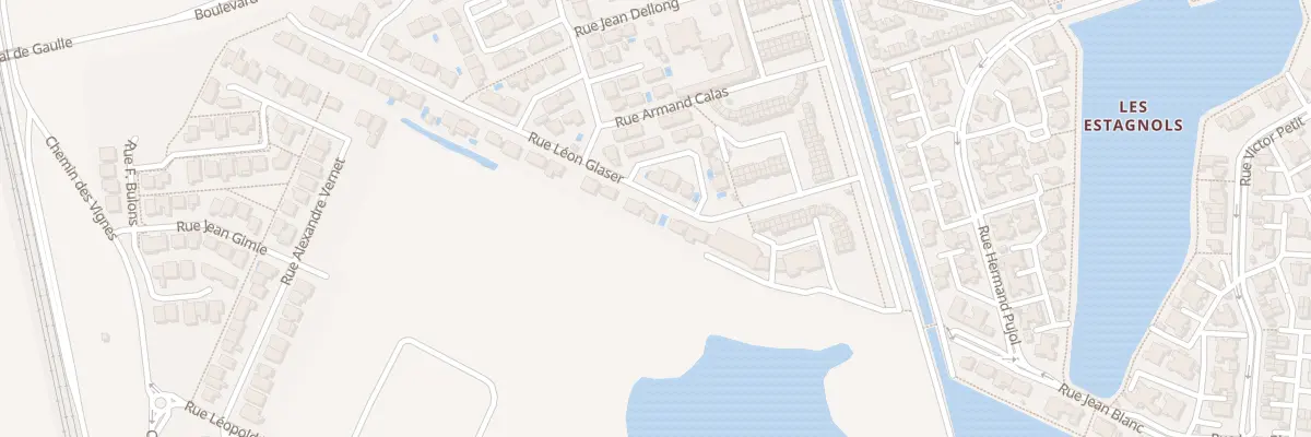 Plan du 310 Rue Léon Glaser à Port-la-Nouvelle
