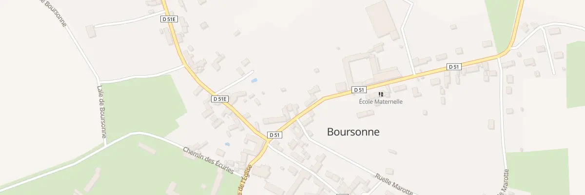 Plan du 5 Rue Lucien Hubaut à Boursonne