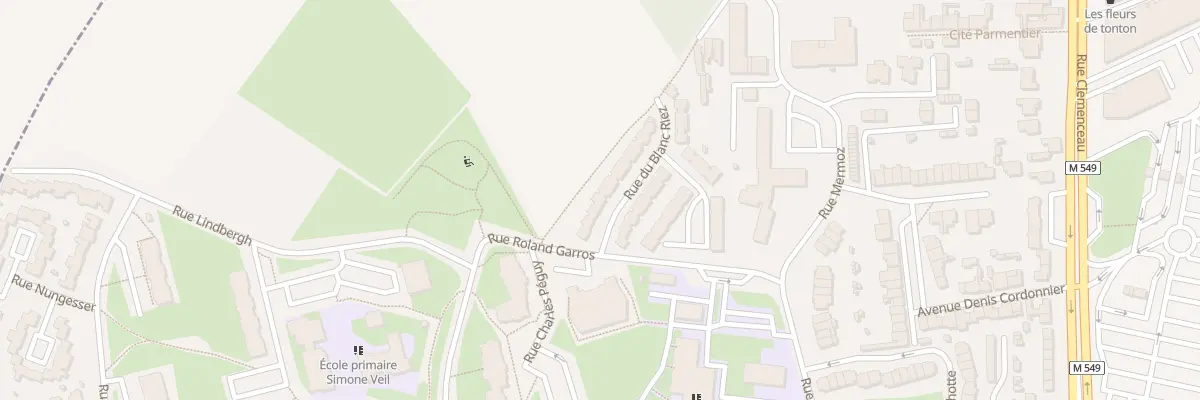Plan du 7 Rue du Blanc Riez à Wattignies