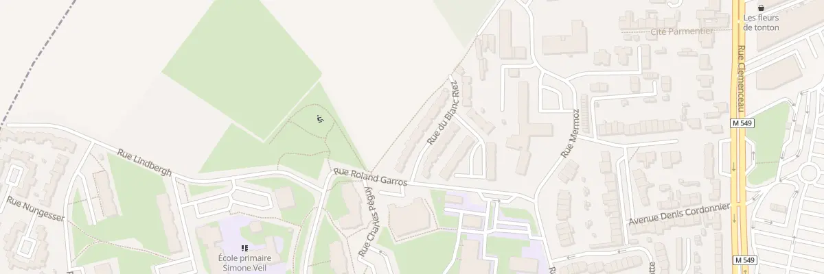 Plan du 9 Rue du Blanc Riez à Wattignies