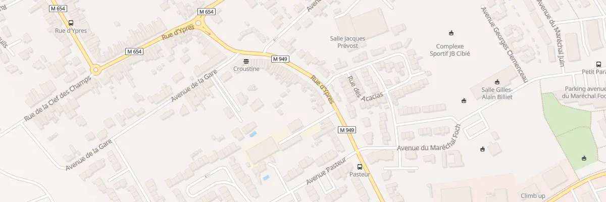 Plan du 769 Rue d’Ypres à Wambrechies