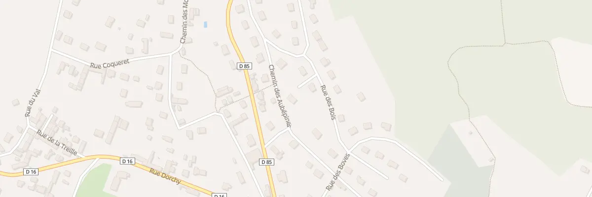 Plan du 3 Rue des Bois à Attichy