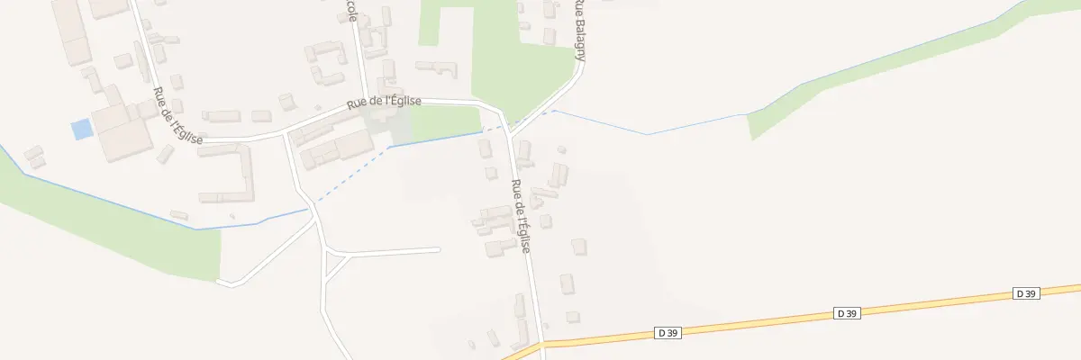 Plan du 145 Rue de l’Eglise à Flavy-le-Meldeux