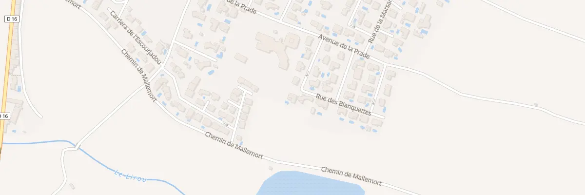 Plan du 10 Rue des Tamaris à Puisserguier