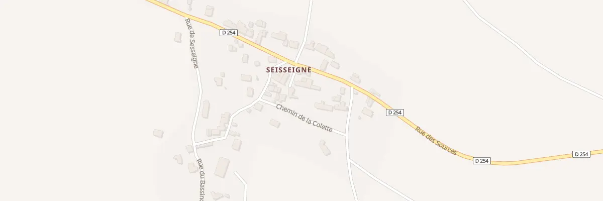 Plan du 3 Imp de la Croix à Germigny-sur-Loire