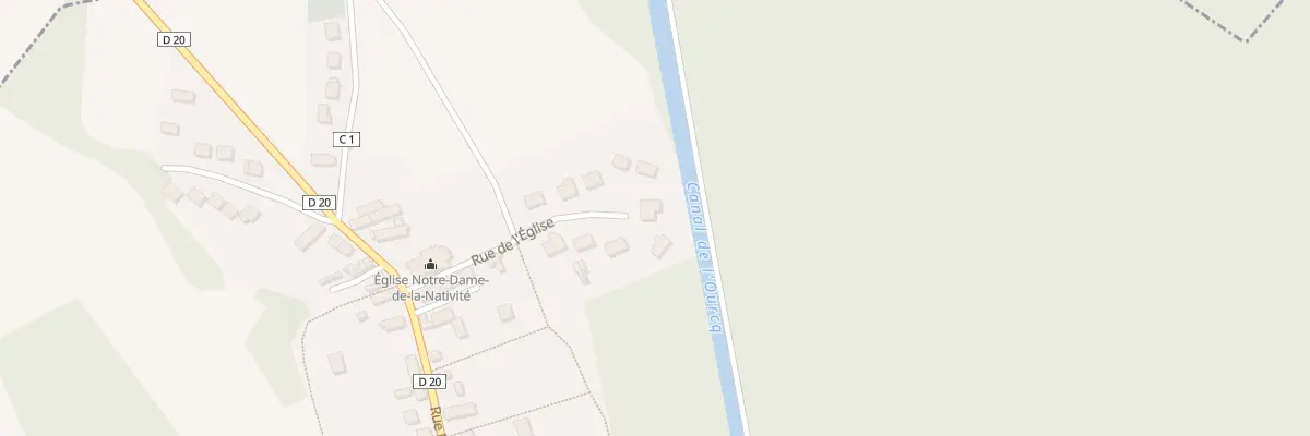 Plan du 10 Rue de l’Eglise à Varinfroy