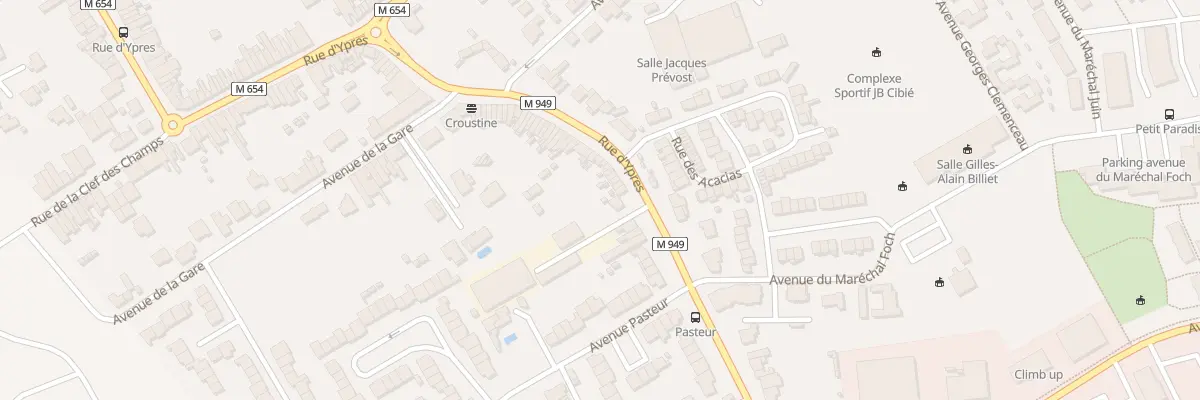 Plan du 749 Rue d’Ypres à Wambrechies