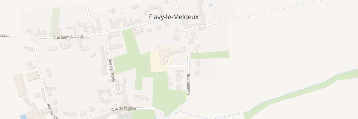 Plan du 200 Rue Balagny à Flavy-le-Meldeux