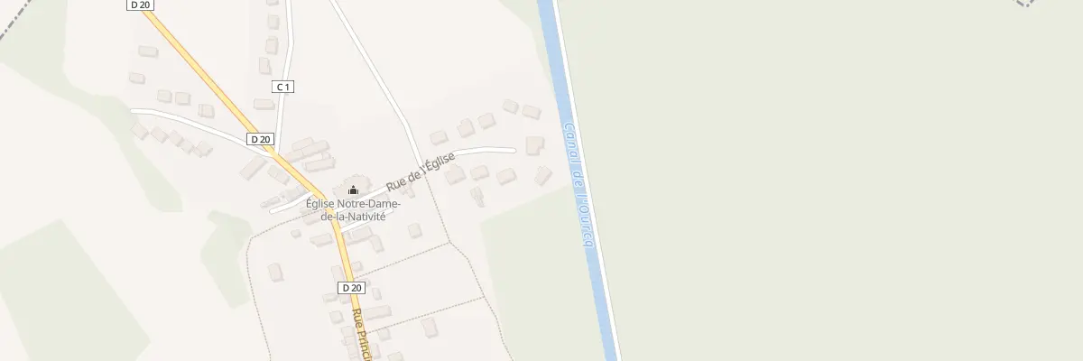 Plan du 8 Rue de l’Eglise à Varinfroy