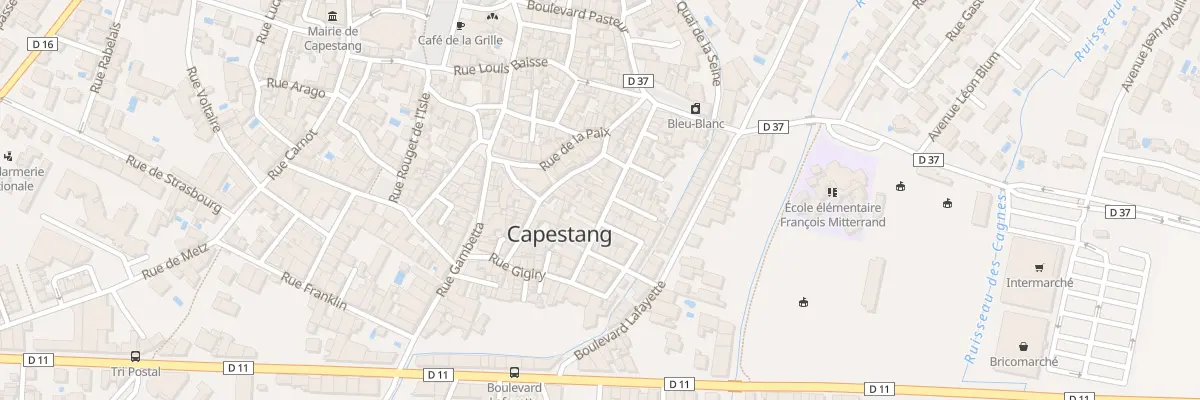 Plan du 22 Rue Ferrer à Capestang