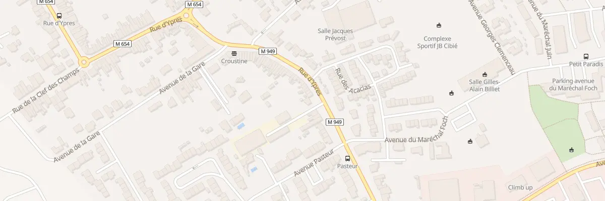 Plan du 745 Rue d’Ypres à Wambrechies