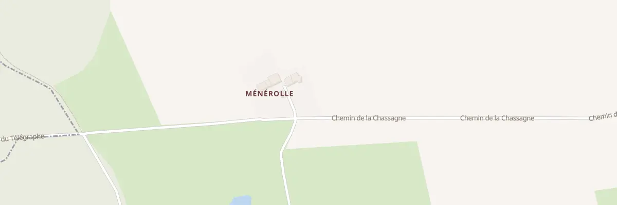 Plan du 20 Che de Menerolle à Sussat