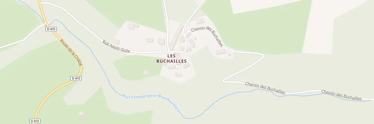 Plan du 9005 Les Buchailles à Teilhède
