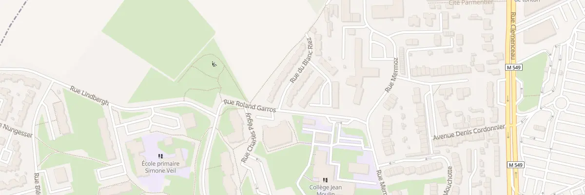 Plan du 4 Rue du Blanc Riez à Wattignies