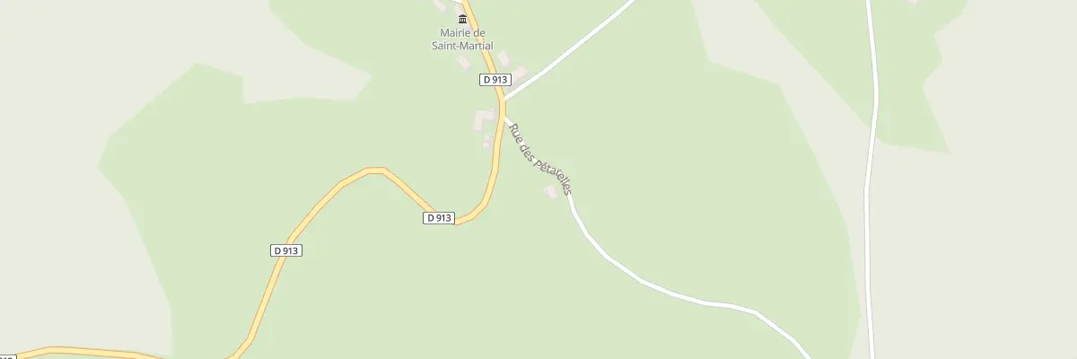 Plan du 6000 Ardenne et Jagouset à Saint-Martial